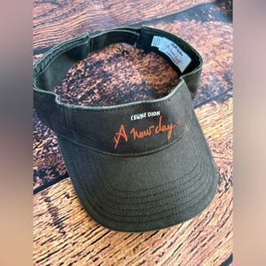 Vintage Celine Dion‎ A New Day Tour Hat Visor Las Vegas Adult